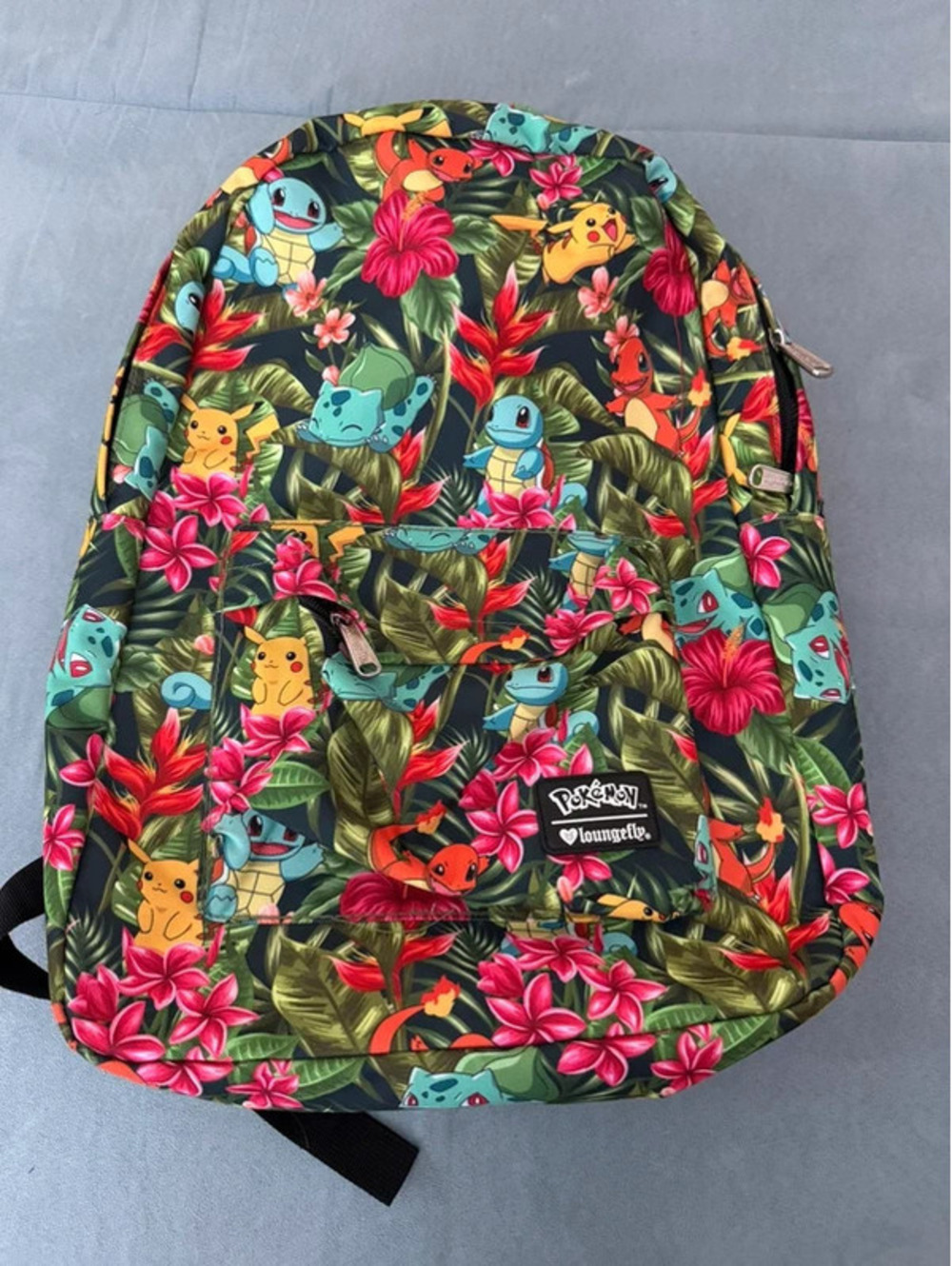 Loungefly Pokemon Starters Tropical Backpack